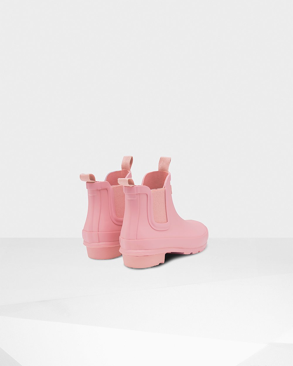 Kids Chelsea Boots - Hunter Original Big (05ZVDCBGH) - Pink